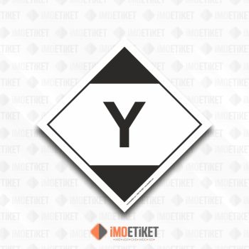 Sınırlı Miktar (Y) Etiketi