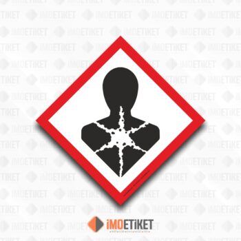 GHS08 Ciddi Sağlık Tehlikesi Etiketi (Health Hazard) - GHS/CLP Tehlike Piktogramı